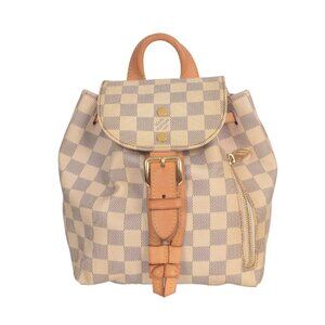 Louis Vuitton Damier Azur Sperone BB Mini Backpack